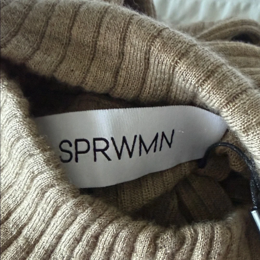 SPRWMN CASHMERE MOCK NECK L